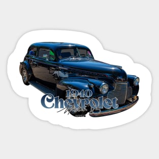 1940 Chevrolet Master 85 Coupe Sticker